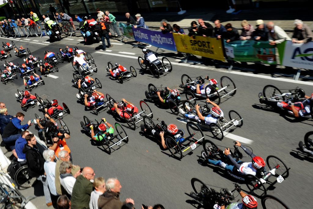 Action will conclude in the Belgian city tomorrow ©UCI
