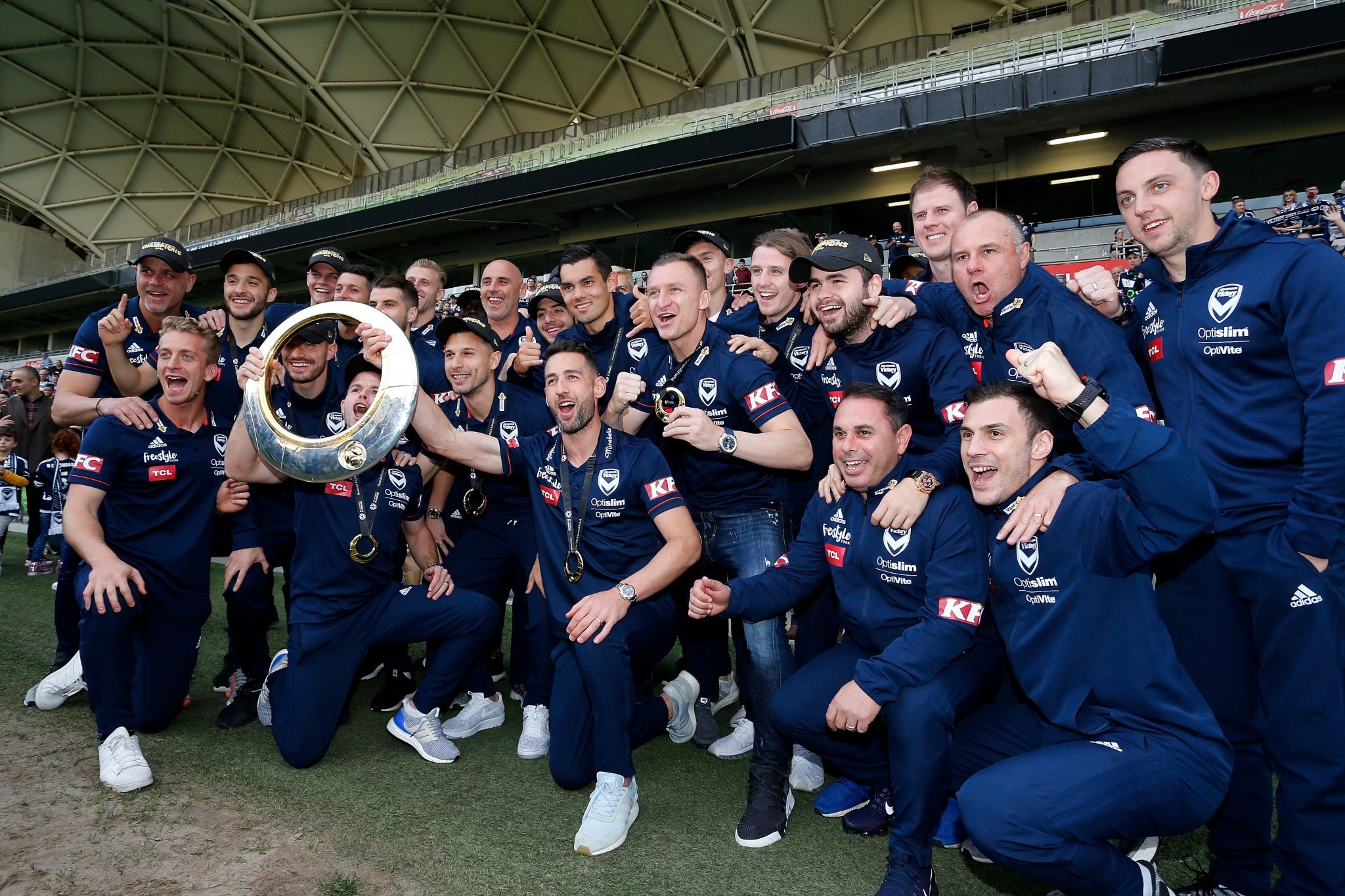 Melbourne Victory won the A-League Grand Final with a controversial winner ©Getty Images
