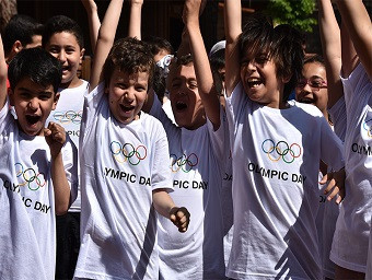 Turkey recently celebrated Olympic Day ©TOC