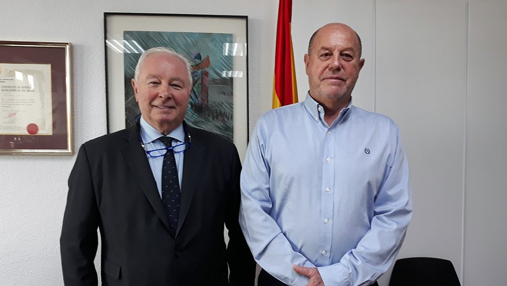 WKF President and treasurer hold discussions in Madrid
