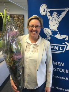 World Championship gold medallist Karoliina Lundahl has been entered into the Finnish Weightlifting Federation Hall of Fame ©IWF