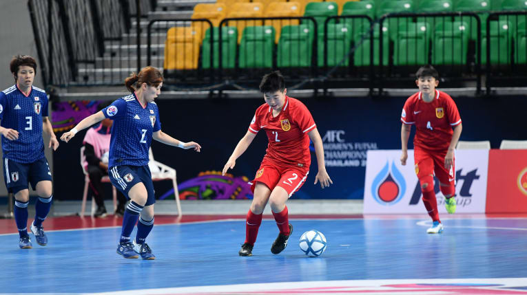 Japan battled to a 6-4 victory over China to top Group C ©AFC