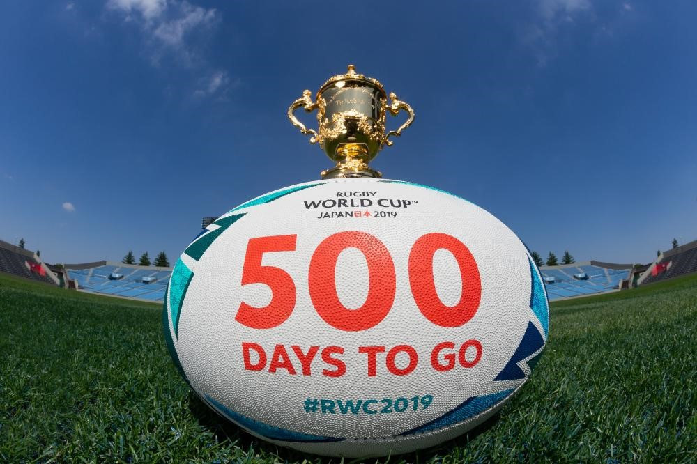 Japan has marked 500 days to go before the Rugby World Cup ©World Rugby