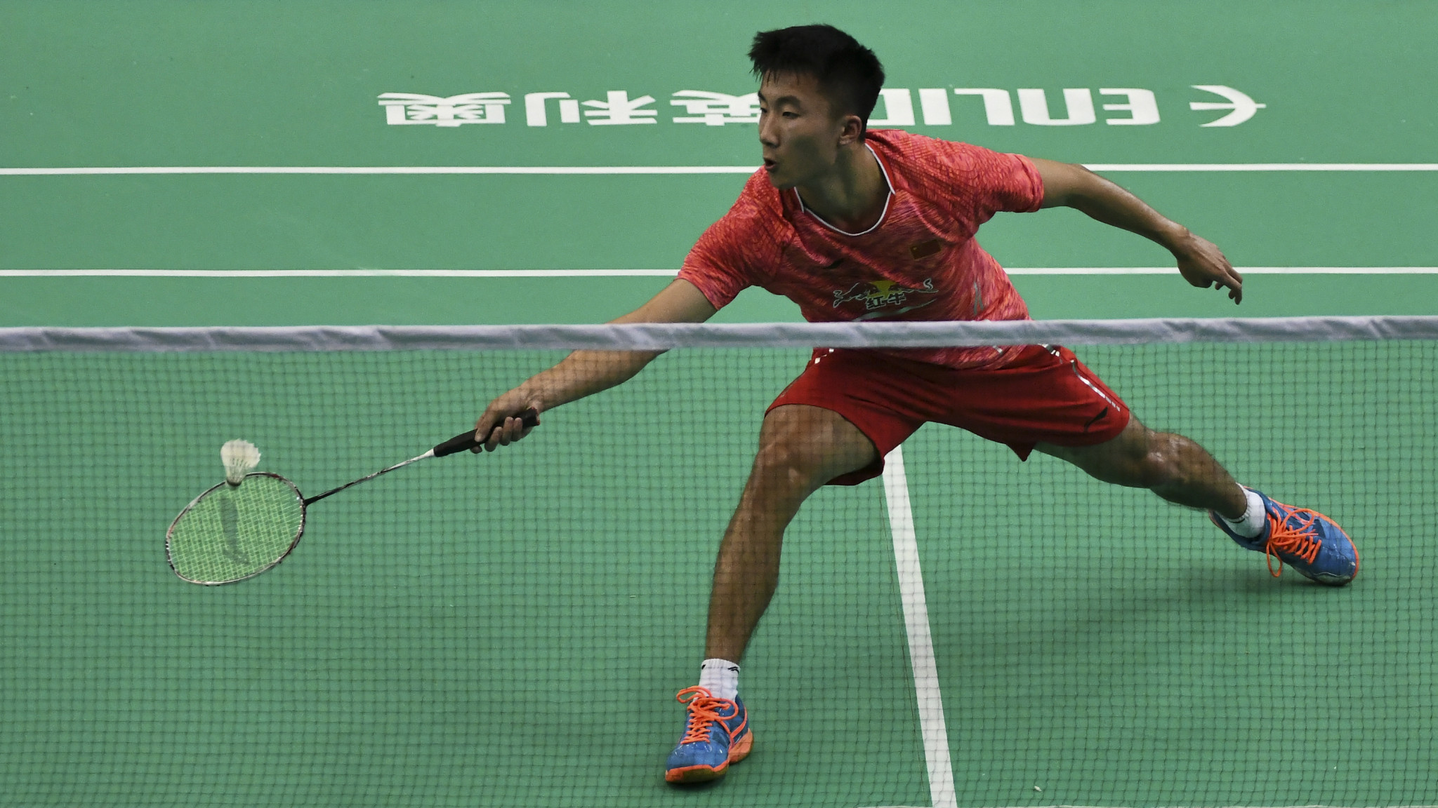 China's Lu Guangzu claimed one of the four men's singles qualifying places at the BWF Australian Open today ©Getty Images  
