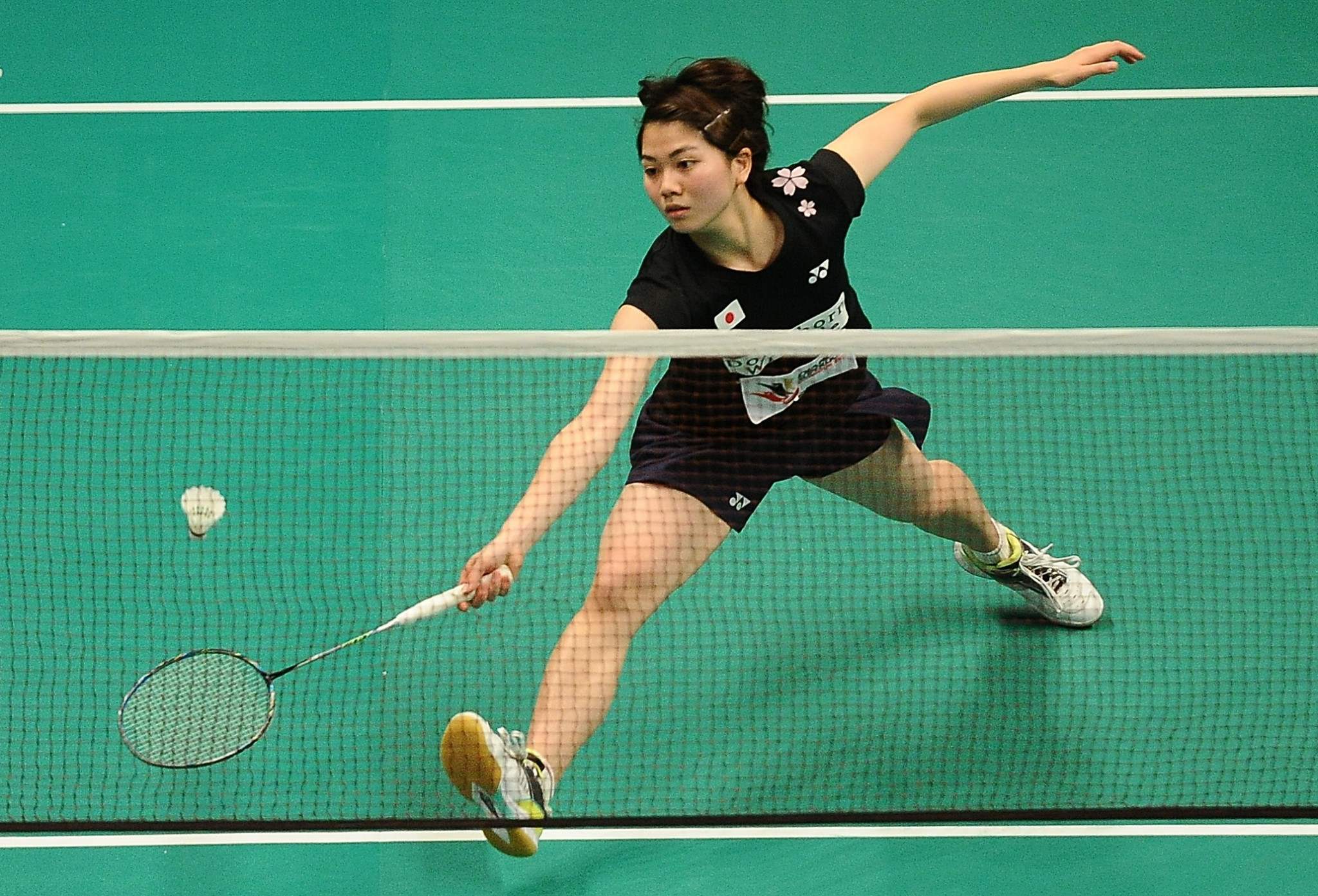 Yukino Nakai was one of two Japanese women to qualify for the main draw of the BWF Australian Open ©Getty Images  