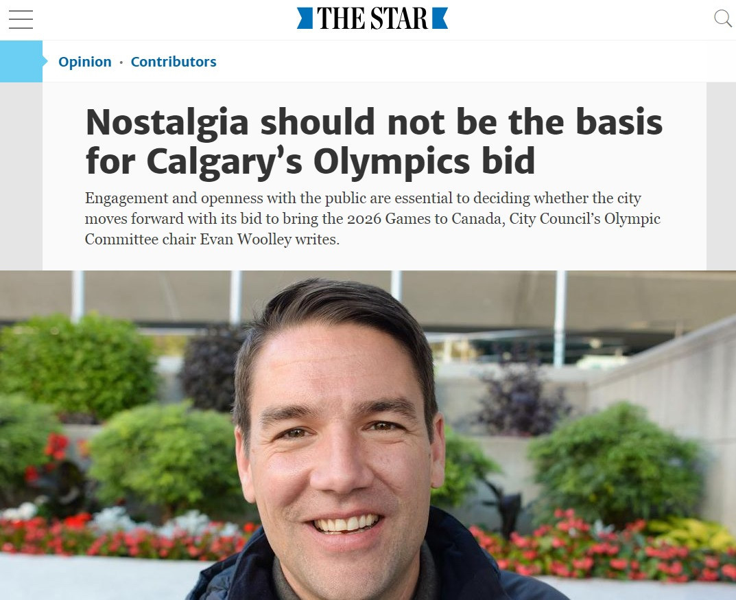 Opponents of Calgary 2026 bid criticise editorial by Olympic Oversight Subcommittee chairman
