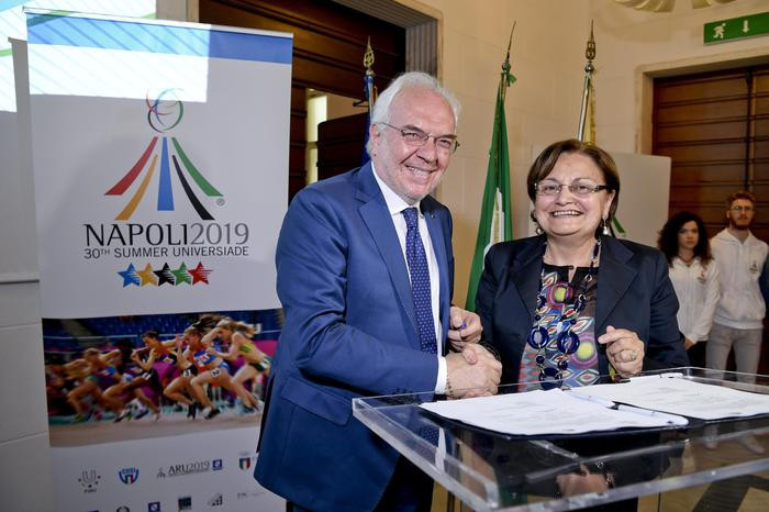 The Italian National Olympic Committee are among those helping to support the event ©Naples 2019