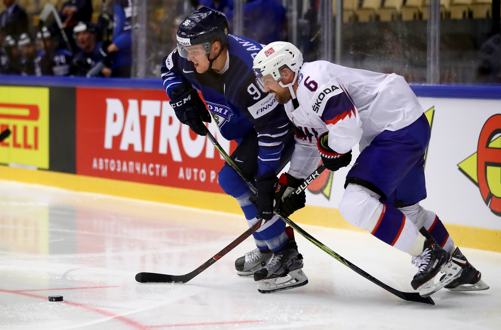 Finland recorded a comfortable 7-0 victory over Norway to move to the top of Group B ©Getty Images