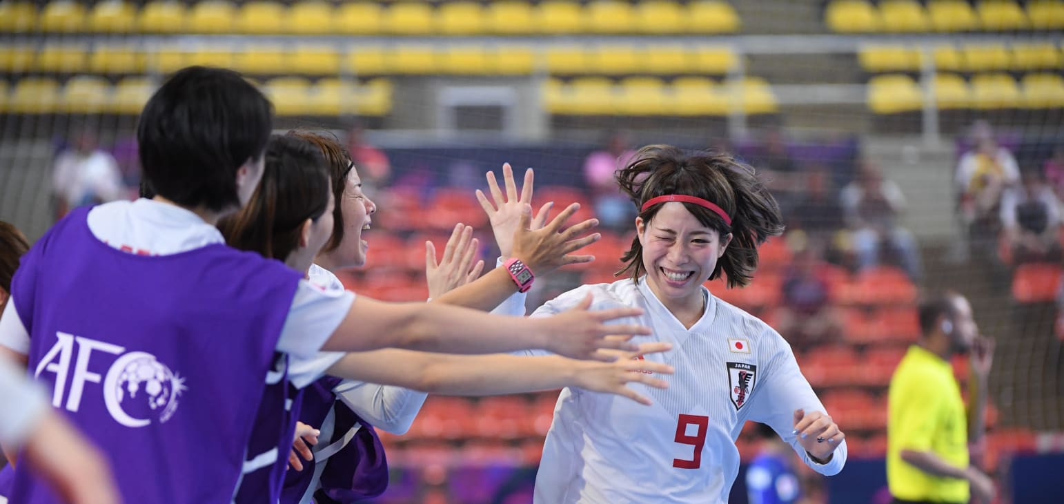 Japan left it late before beating Thailand in the semi-final today ©AFC