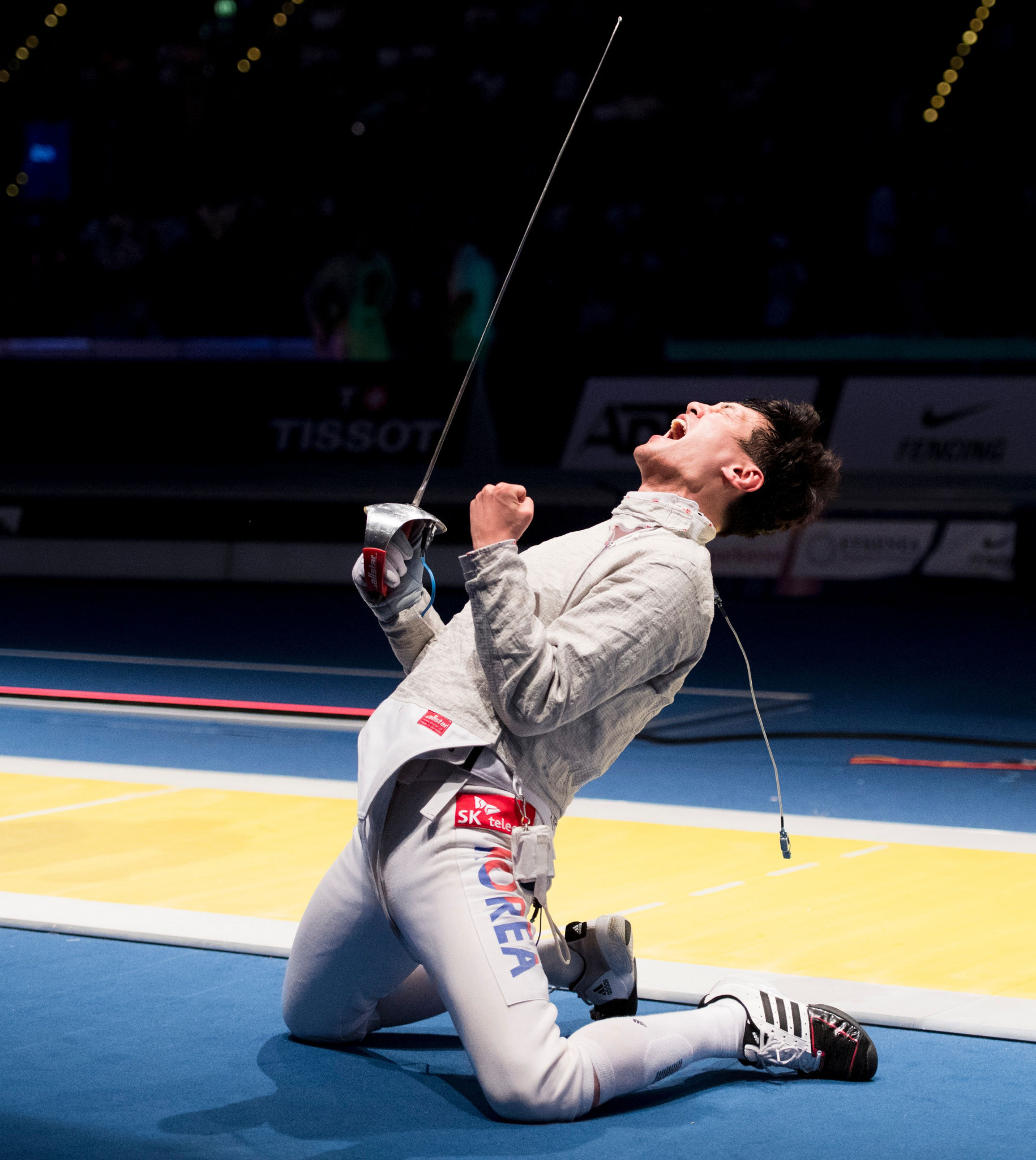World number one Gu Bon-gil of South Korea will be looking to return to form when he competes at the International Fencing Federation Sabre Grand Prix in Moscow this weekend ©Getty Images