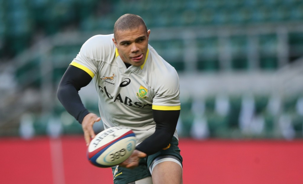 South Africa's Bryan Habana is an Ambassador for the campaign ©Getty Images