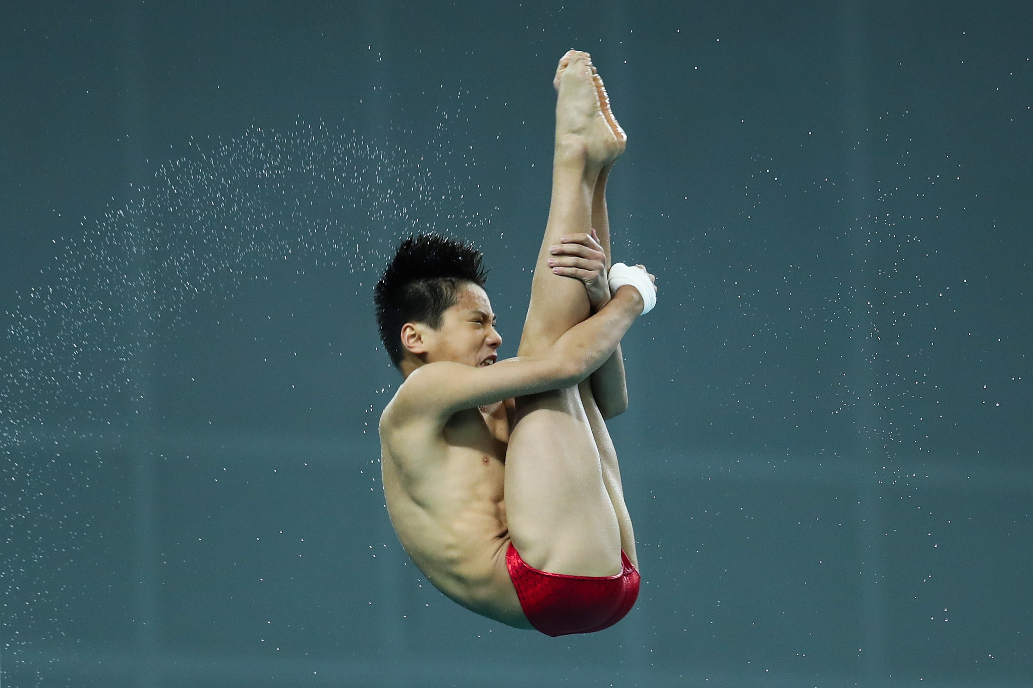 China's Yao Zelin came out on top in his men's 10m platform semi-final ©Getty Images