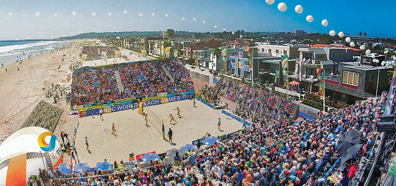 The World Beach Games are set to take place from October 10 to 15 next year ©San Diego 2019