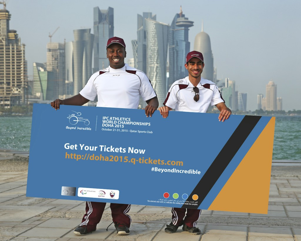 Tickets go on sale for IPC Athletics World Championships in Doha
