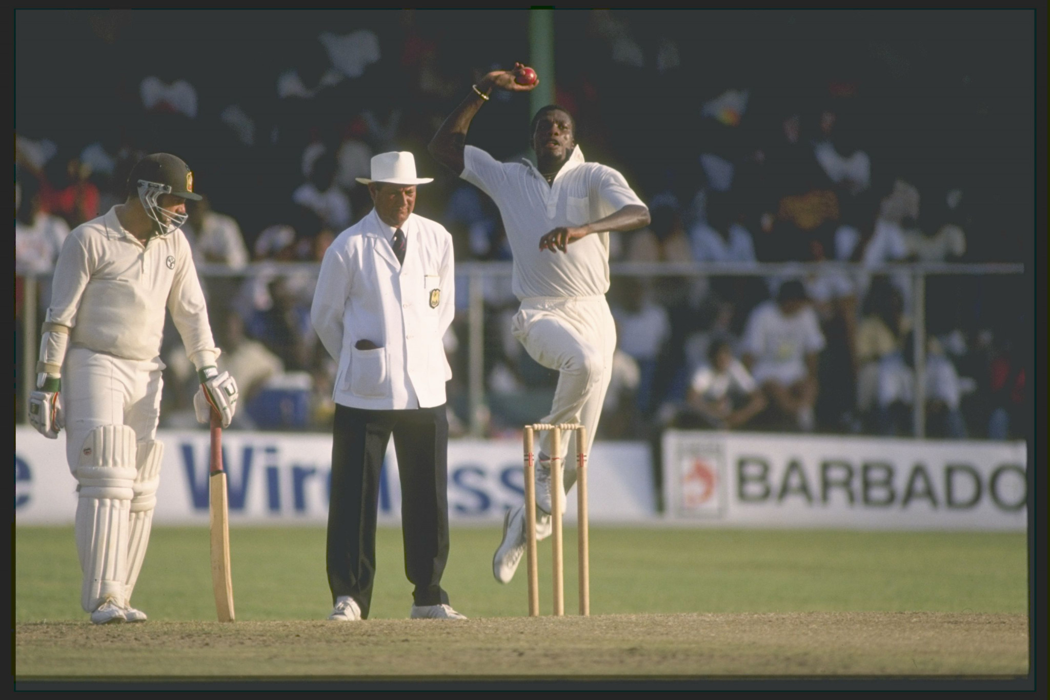 Curtly Ambrose was a star of the dominant West Indies side ©Getty Images