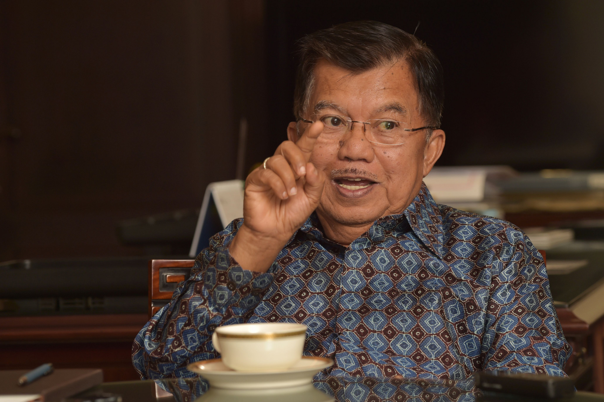 Indonesian vice-president Jusuf Kalla is confident the Games will be delivered on time ©Getty Images