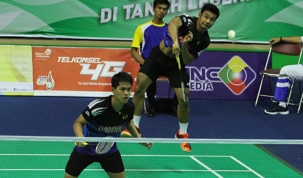 Berry Angriawan and Hardianto lived up to their tag of tournament favourites ©Badminton Indonesia