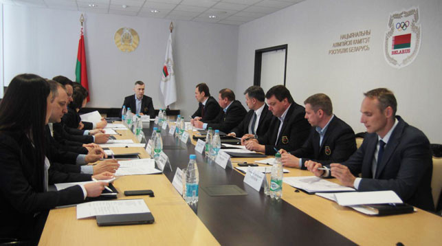 The decision was made at a Belarus Olympic Committee meeting in Minsk ©Belarus Olympic Committee