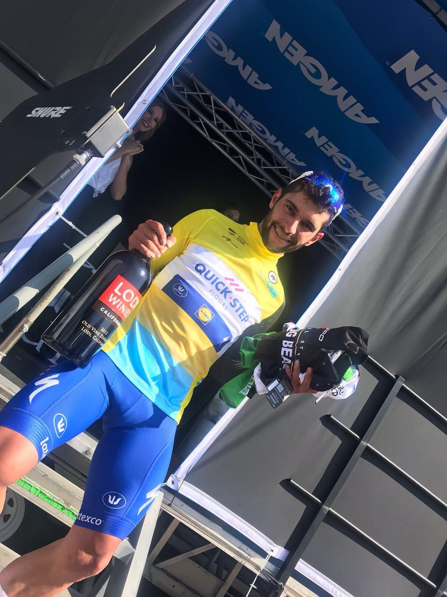 Fernando Gaviria became Colombia's first stage winner at the Tour of California in four years ©Quick-Step Team/Twitter