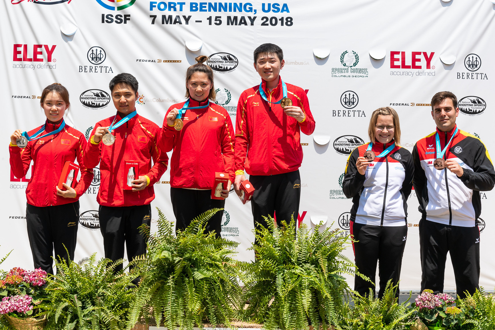 China finished top of the medal table in Fort Benning following another gold on the final day ©ISSF