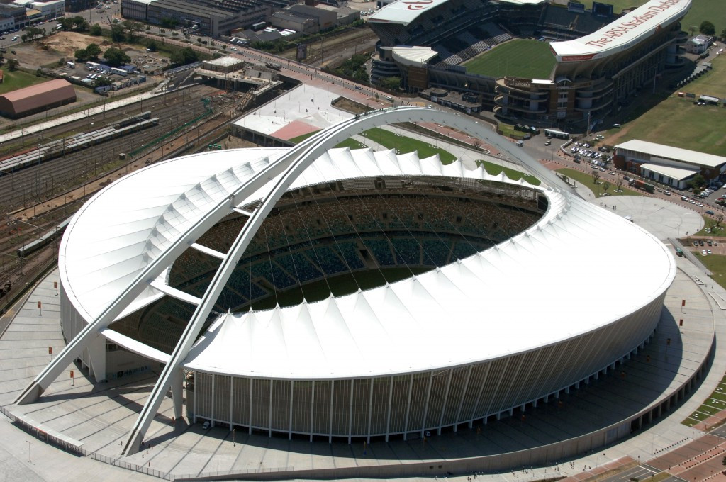 The Evaluation Commission will tour the proposed venues for the Games, with the Moses Mabhida Stadium earmarked to host Opening and Closing Ceremonies ©AFP/Getty Images