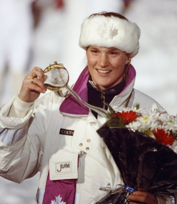 Albertville 1992 downhill champion Kerrin Lee-Gartner will donate her brain to medical research ©Getty Images 