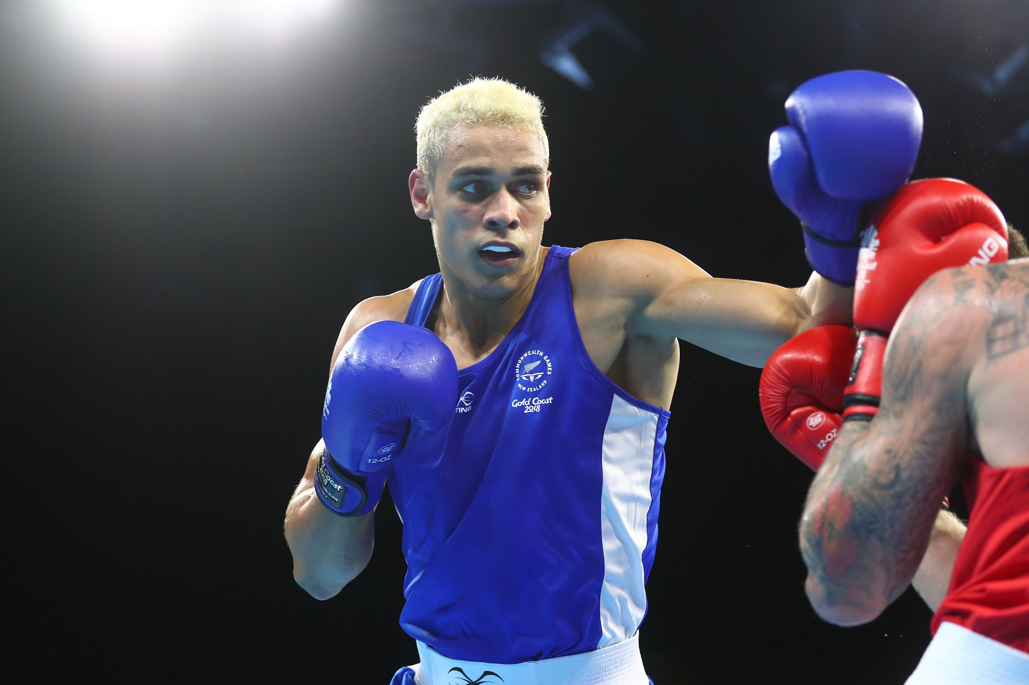 David Nyika moved up from light heavyweight to heavyweight for Gold Coast 2018 ©Getty Images