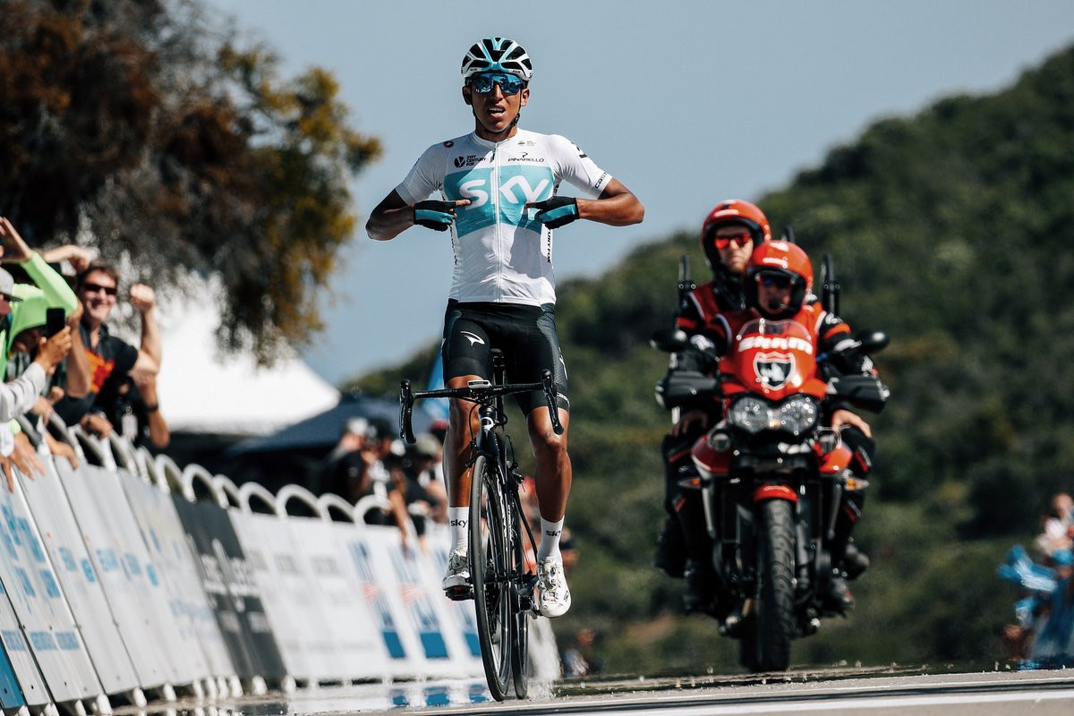 Bernal leaps to top of overall classification after stage two win at Tour of California