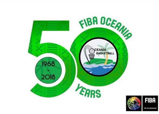 FIBA Oceania revealed the logo for the organisation's 50th anniversary celebrations ©FIBA