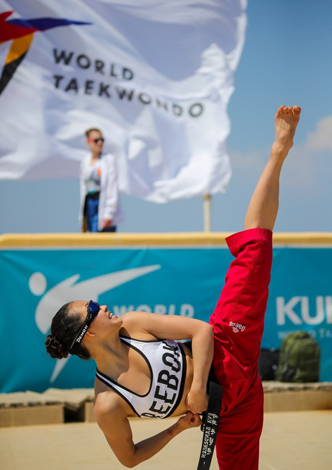 Eighteen countries took part in all on the Greek island ©World Taekwondo 