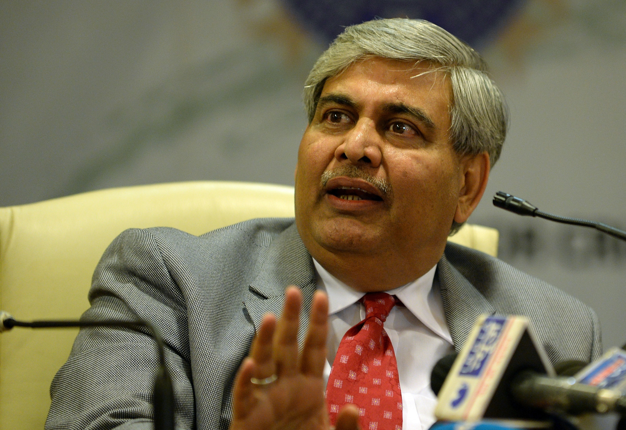 Shashank Manohar is to serve a second term as ICC chairman ©Getty Images