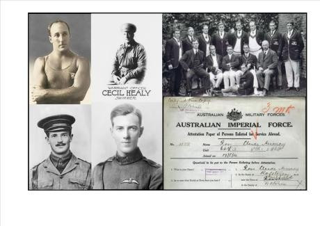 The Australian Olympic Committee has compiled a list of 40 Olympians who enlisted in World War One in recognition of their service to the country ©AOC