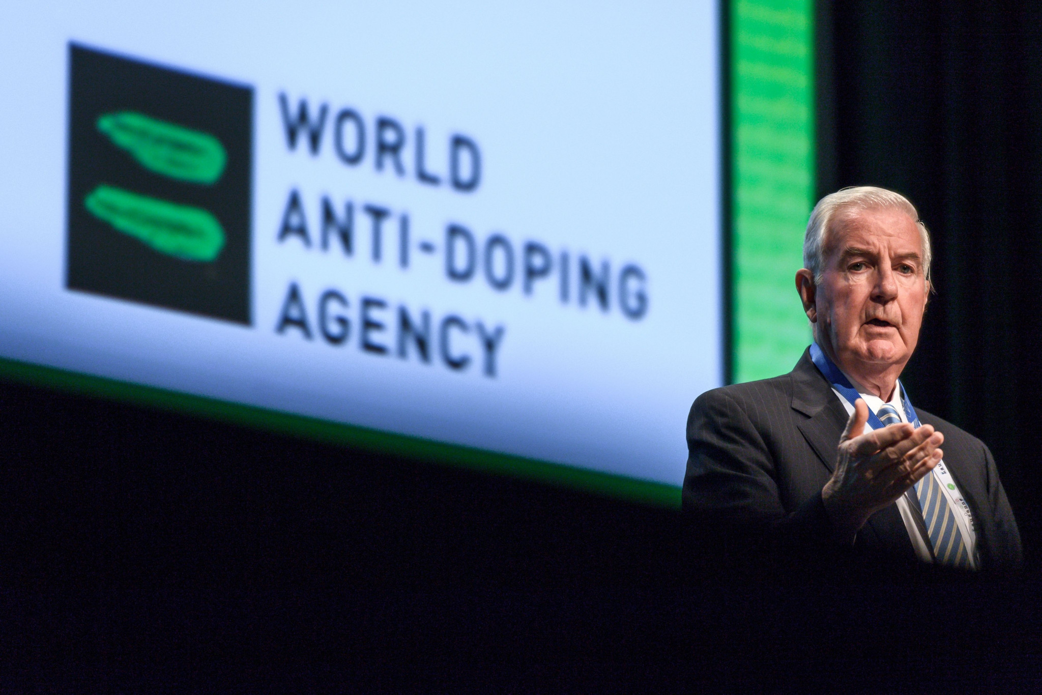 WADA President Sir Craig Reedie has repeatedly insisted the organisaton would not back down on the reinstatement criteria ©Getty Images