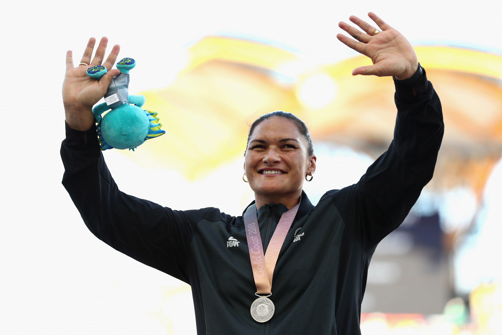 Valerie Adams only managed silver at the Gold Coast 2018 Commonwealth Games ©Getty Images