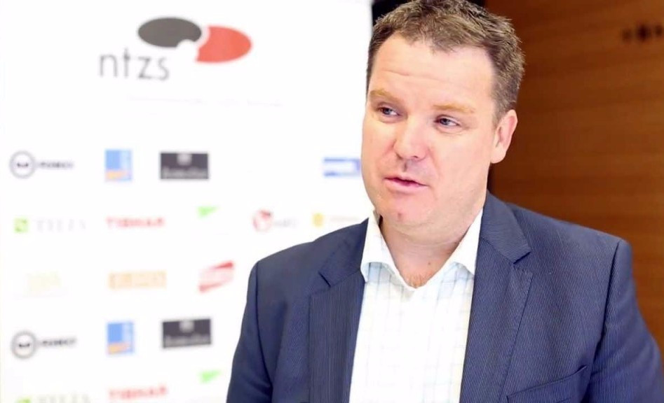 Steve Dainton was appointed ITTF chief executive last July ©YouTube