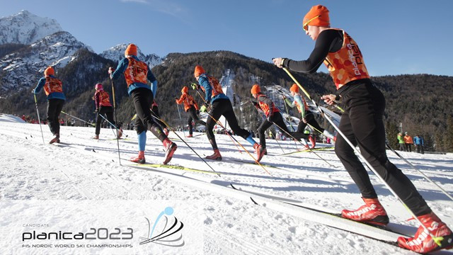Planica will host the 2023 FIS Nordic World Championships ©Planica 2023