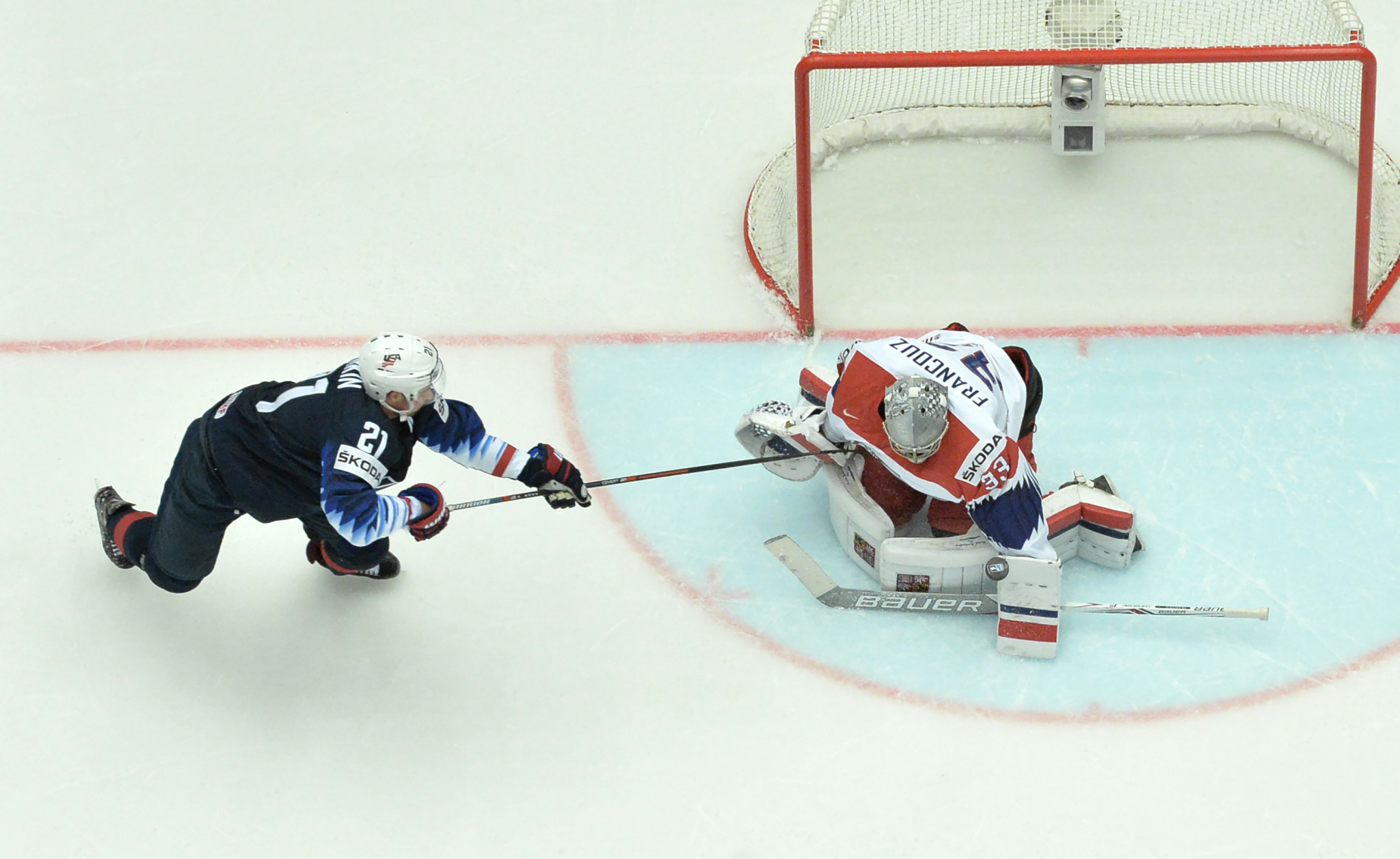 United States edged the Czech Republic to reach the semi-finals ©Getty Images