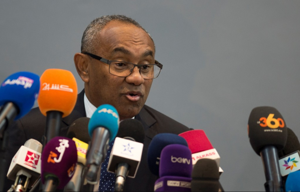 CAF President Ahmad Ahmad has attempted to persuade SAFA representatives to back Morocco’s 2026 World Cup bid ©Getty Images
