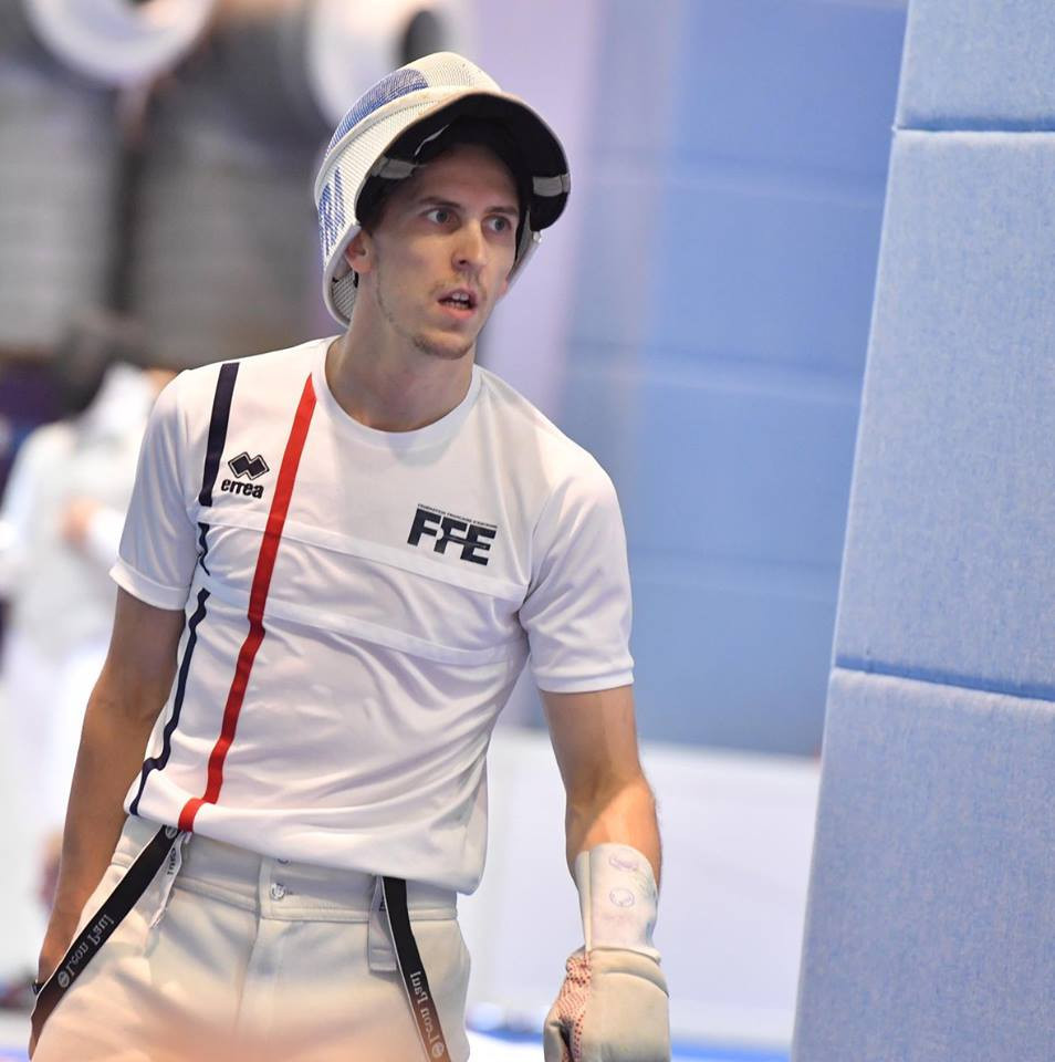 France’s Jérémy Cadot was among those to progress through to the last-64 of the men’s competition on day two of the International Fencing Federation Foil Grand Prix in Shanghai ©FIE/Facebook/Augusto Bizzi