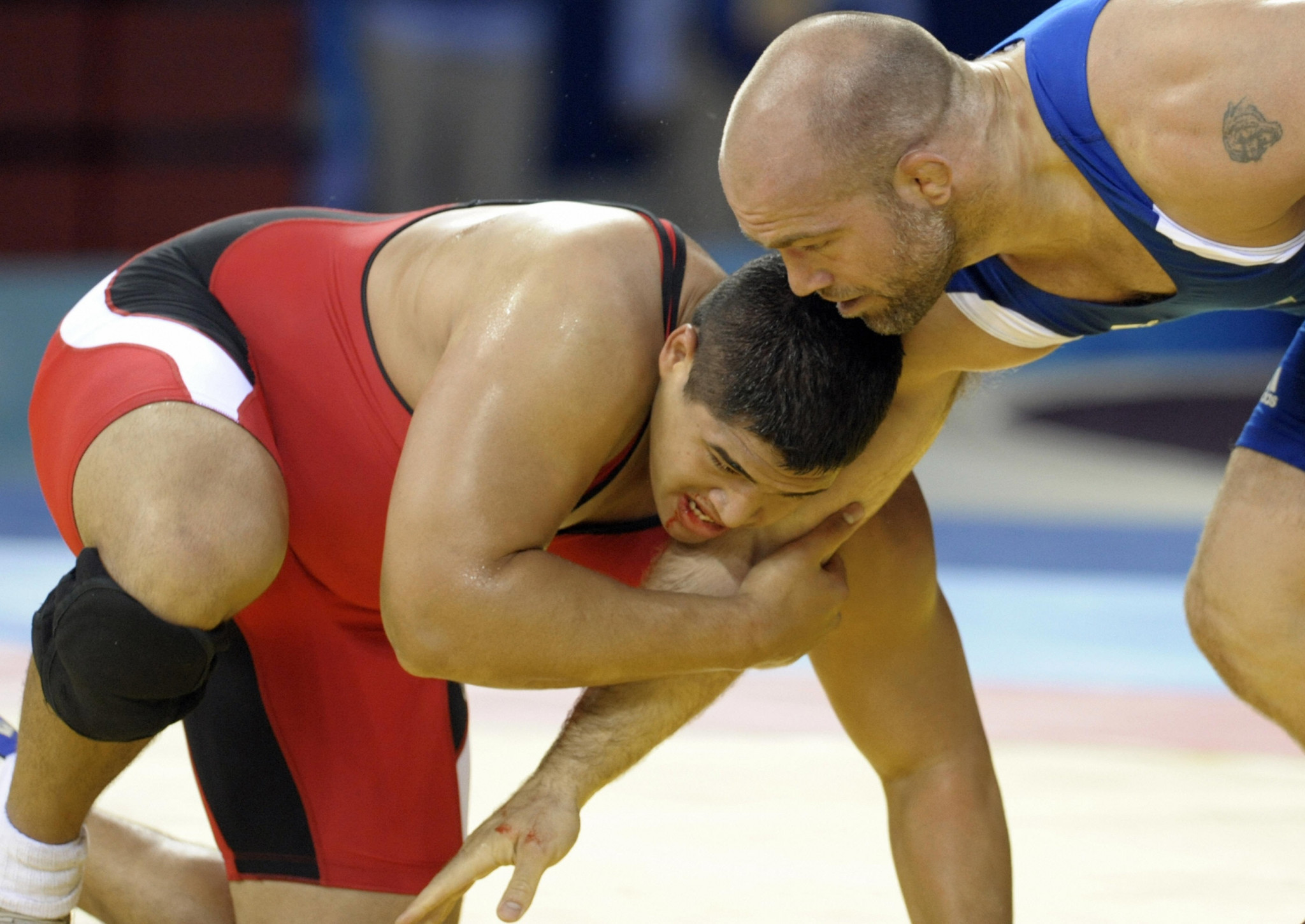 Florian Skilang Temengil was one of Palau's three Greco-Roman gold medallists at the Oceania Wrestling Championships in Dededo in Guam ©Getty Images