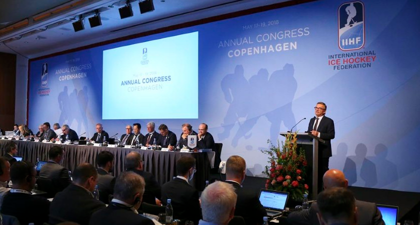 Changes were announced at the IIHF Congress ©IIHF