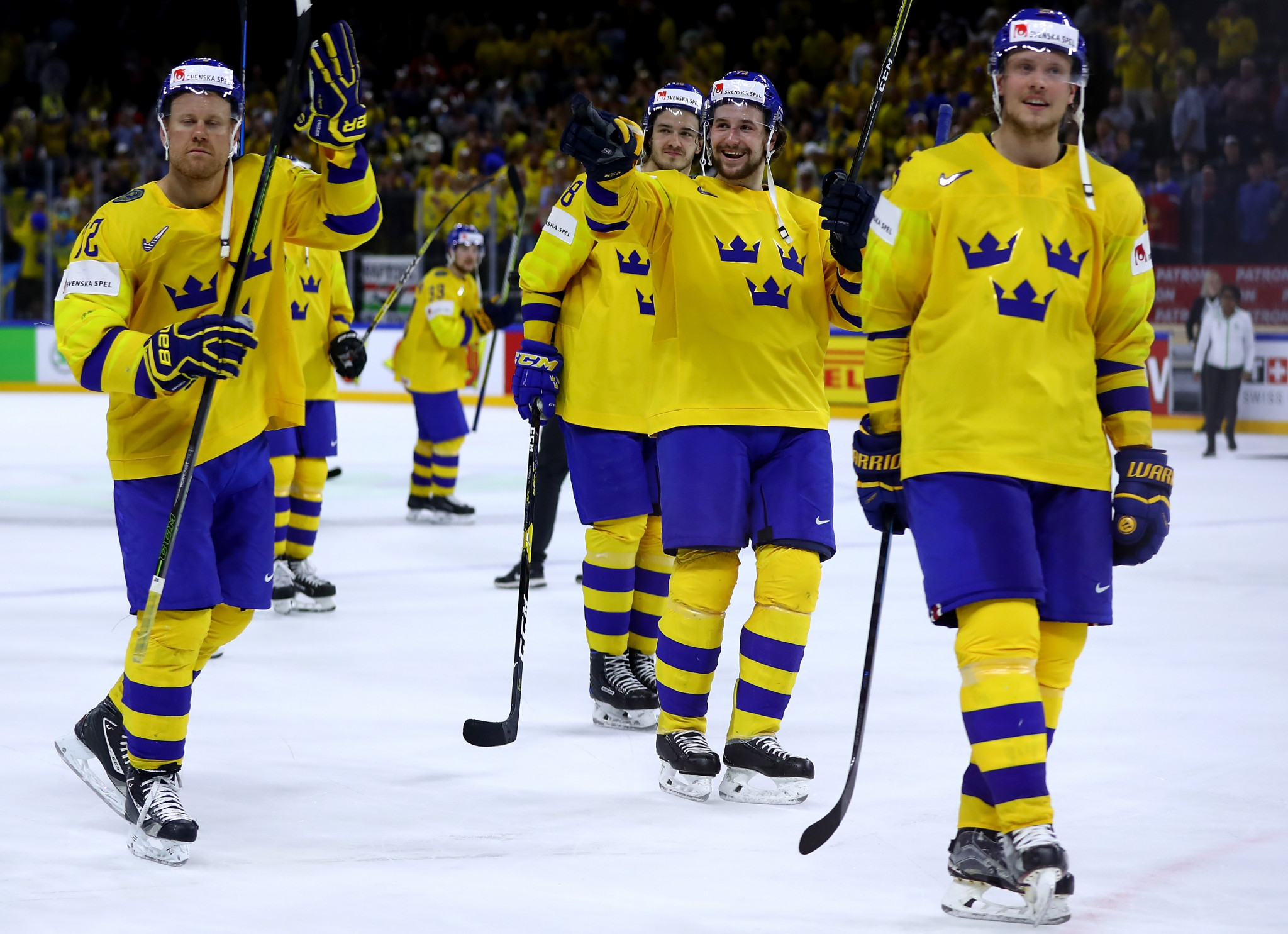 Sweden booked their place in the IIHF World Championship final ©Getty Images