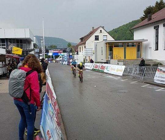 Dubau wins men's under-23 race at UCI Mountain Bike World Cup in Albstadt