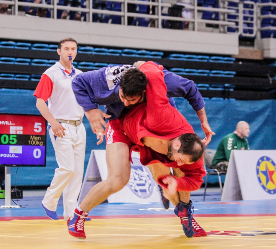Daviti Loriashvili was the other following his success in the men's 100kg division ©ESF