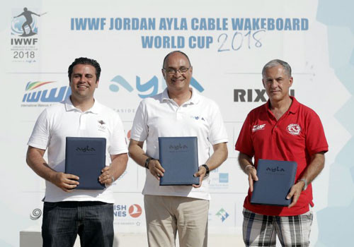 Jordan Olympic Committee signs agreement with Ayla and International Waterski and Wakeboard Federation