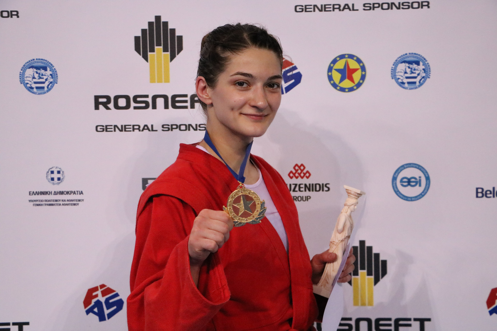 Final day flurry of gold medals for Russia at 2018 European Sambo Championships