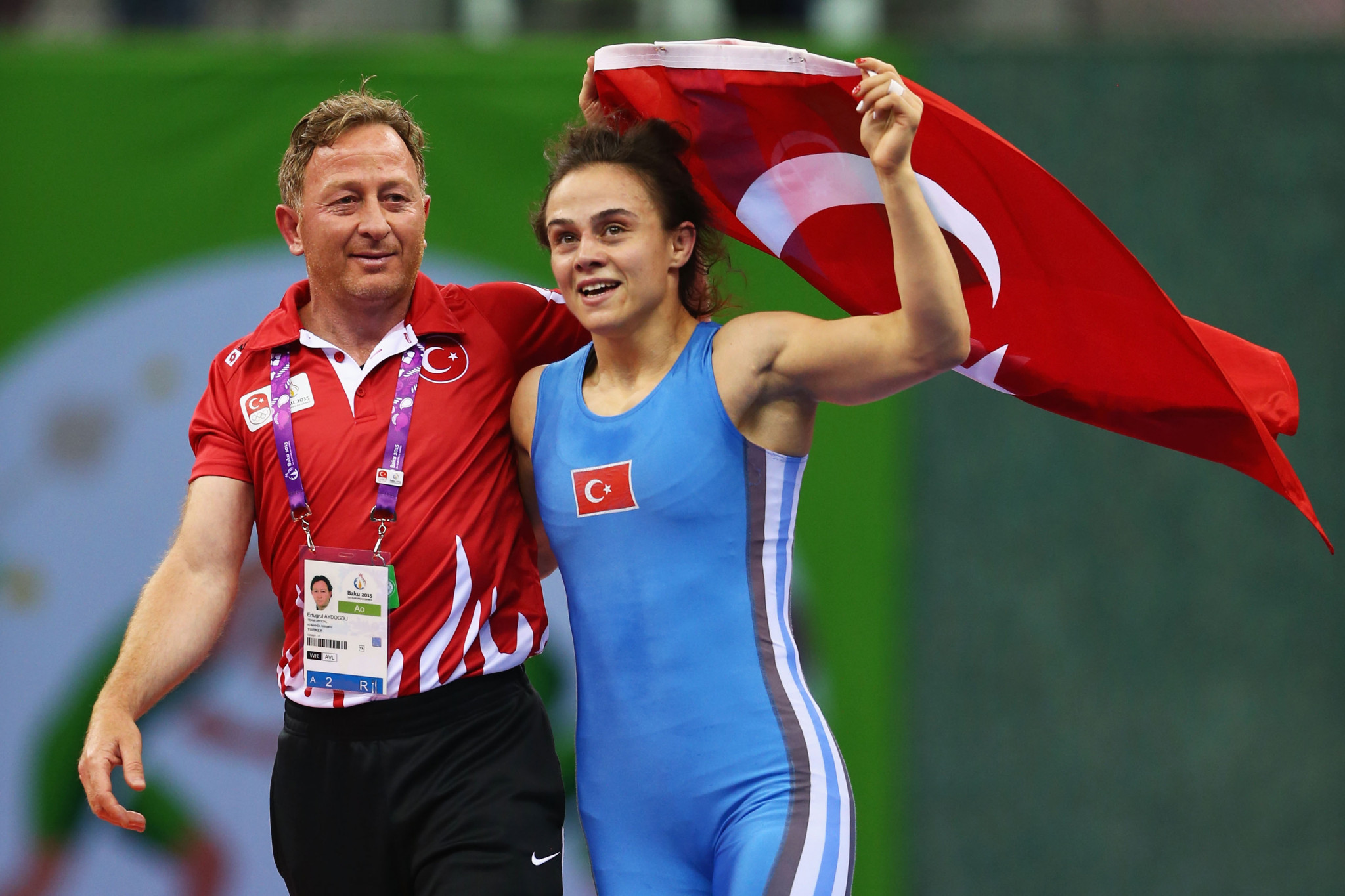 Elif Yesilirmak is one of two Turkish wrestlers at the top of the world rankings ©Getty Images