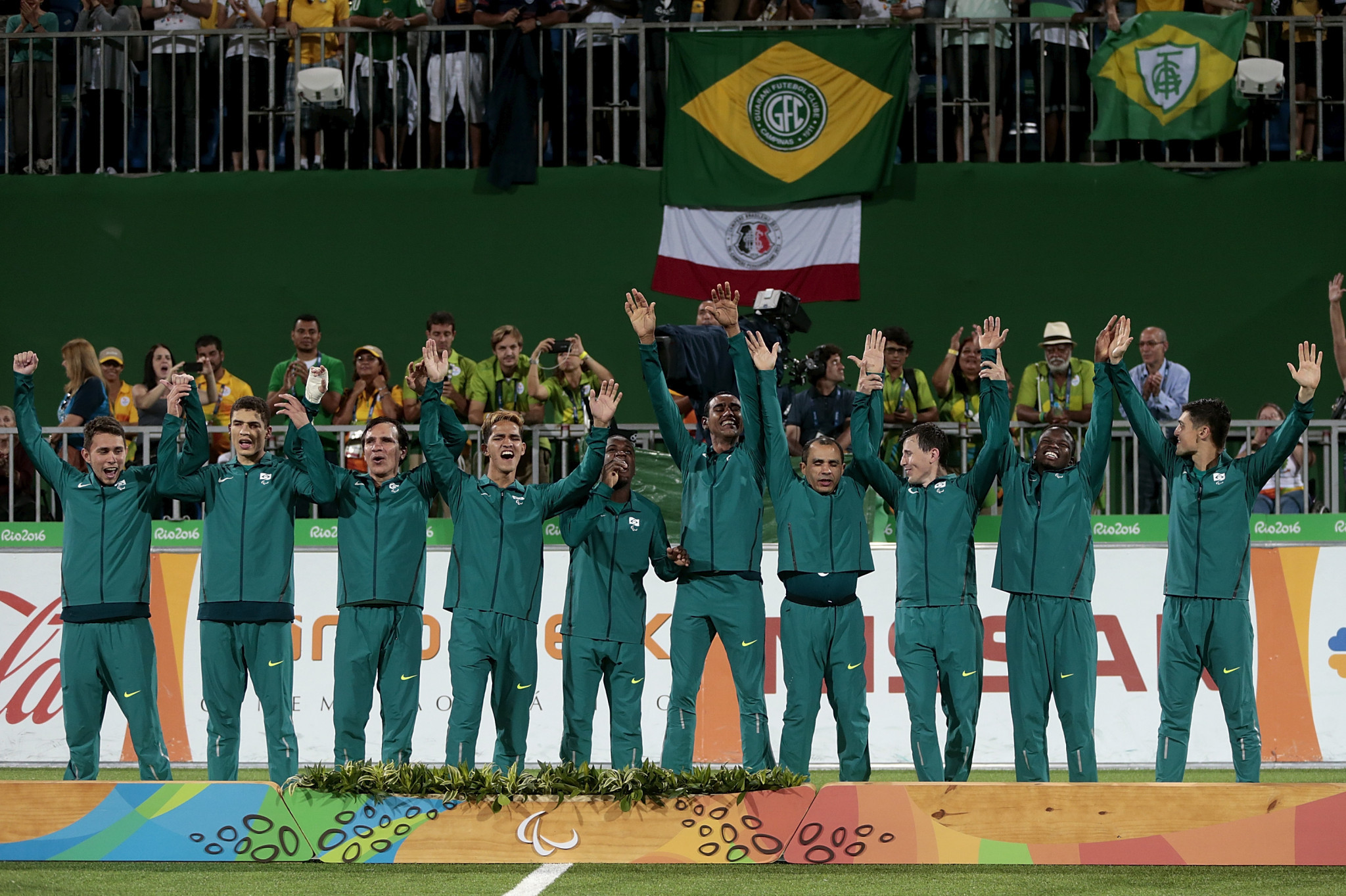 Paralympic champions Brazil will hope to defend their world title ©Getty Images