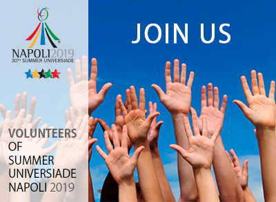 Naples 2019 are hoping to recruit 10,000 volunteers for the event ©Naples 2019