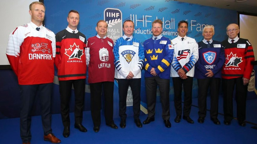 New members inducted into IIHF Hall of Fame